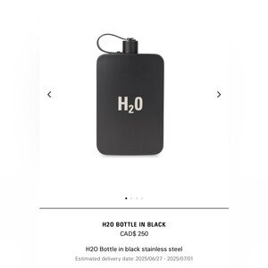 Balenciaga H2O BOTTLE IN BLACK